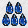 5x3 mm 5 pcs Pear AAA Fire Intense Blue Sapphire {Flawless-VVS}