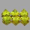 3.20 mm 6 pcs Round Diamond Cut AAA Canary Yellow Sapphire Natural {Flawless-VVS1}