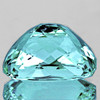 10x8 mm { 3.12 cts} Cushion Brilliant Cut Extreme Brilliancy Natural Paraiba Blue Apatite {Flawless-VVS}--AAA Grade