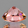 5.00 mm Round Brilliant Cut Extreme Brilliancy Natural Padparadscha Pink Tourmaline {Flawless-VVS}