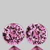 4.00 mm 2 pcs Round AAA Fire AAA Cherry Blossoms Pink Spinel Natural {Flawless-VVS}--AAA Grade 4.00 mm 2 pcs Round AAA Fire AAA Cherry Blossoms Pink Spinel Natural {Flawless-VVS}--AAA Grade