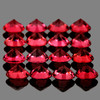 2.00 mm 60 pcs { 2.78 cts } Round Machine Brilliant Cut Extreme Brilliancy Natural Raspberry Red Pink Rhodolite Garnet Natural {Flawless-VVS}
