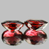 8.5x6.5 mm 2pcs { 3.95 cts } Oval Brilliant Cut Extreme Brilliancy Intense AAA Red Mozambique Garnet Natural {Flawless-VVS1)--AAA Grade
