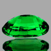 7x5 mm { 0.76 cts } Oval AAA Fire Best Emerald Green Tsavorite Garnet Natural { Flawless-VVS}--Premium Grade