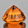 5.50 mm { 0.95 cts } Round AAA Fire Intense Fanta Orange Sapphire Natural {Flawless-VVS}--AAA Grade