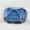 8x6 mm { 1.62 cts } Cushion Extreme Brilliancy Intense Blue Spinel Natural {Flawless-VVS}--AAA Grade