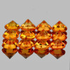 2.70 mm 12 pcs Round Machine Brilliant Cut Extreme Brilliancy Intense Golden Yellow Sapphire Natural {Flawless-VVS1}--AAA Grade