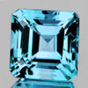 10.00 mm { 6.35 cts } Octagon Emerald Cut Best AAA Fire Intense Sky Blue Topaz Natural {Flawless-VVS1}--AAA Grade