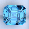 12x10 mm  { 7.88 cts } Octagon Emerald Cut AAA Fire Intense Sky Blue Topaz Natural {Flawless-VVS1}--AAA Grade