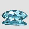 14x7 mm { 2.86 cts } Marquise Brilliant Cut AAA Fire AAA Sky Blue Topaz Natural {Flawless-VVS1}