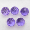 8.00 mm 1 pc Round Briolette Ball Cut ( Drilled) Natural Purple Amethyst {Flawless-VVS}
