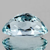 9.5x6.5 mm { 1.91 cts } Oval Brilliant Cut AAA Fire Natural Blue Aquamarine {Flawless-VVS}
