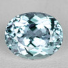 9x7 mm { 2.15 cts } Oval Brilliant Cut AAA Fire Natural Blue Aquamarine {Flawless-VVS}