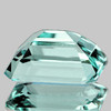 11x9 mm { 4.36 cts} Octagon Emerald Cut Best AAA Fire Natural AAA Green Blue Aquamarine {Flawless-VVS}--AAA Grade