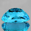 12x9 mm { 5.12 cts} Oval Brilliant Cut AAA Fire Intense AAA Baby Swiss Blue Topaz {Flawless-VVS1}--AAA Grade