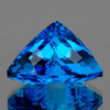 14x13 mm { 9.40 cts } Trilliant Brilliant Cut AAA Fire Premium AAA Swiss Blue Topaz Natural {Flawless-VVS1}--AAA Grade