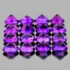 3.50 mm 20 pcs Round Brilliant Cut AAA Fire Intense Purple Amethyst Natural {Flawless-VVS1}--AAA Grade