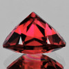 7.00 mm { 1.42 cts} Trilliant Brilliant Cut AAA Fire Natural Pink Orange Rhodolite Garnet Natural {Flawless-VVS}