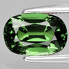 9x6 mm { 1.58 cts } Cushion AAA Fire Natural Forest Green Sapphire {Flawless-VVS}