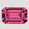 9x5.5 mm { 2.00 cts } Octagon Emerald Cut Best AAA Neon Natural Raspberry Pink Rhodolite Garnet (Umbalite) {Flawless-VVS1}--AAA Grade