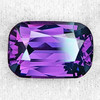 8x6 mm { 1.68 cts } Cushion Extreme Brilliancy Intense AAA Purple Spinel Natural {Flawless-VVS}--AAA Grade