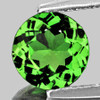 4.30 mm 1 pcs Round Brilliant Cut AAA Fire Natural Chrome Green Tsavorite Garnet (Flawless-VVS)