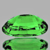 6.5x4.5 mm { 0.73 cts } Oval AAA Fire AAA Chrome Green Tsavorite Garnet Natural ( Flawless-VVS )--AAA Grade