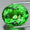 8x7 mm { 1.90 cts} Oval Brilliant Cut Extreme Brilliancy Intense Chrome Green Tsavorite Garnet Natural { AAA Grade }--FREE CERTIFICATE