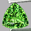 5.80 mm { 0.92 cts } Trillion AAA Fire Rainbow Sparkles Natural AAA Green Demantoid {Flawless-VVS}--AAA Grade--FREE CERTIFICATE