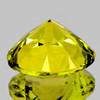 5.40 mm { 0.70 cts } Round Machine Brilliant Cut Extreme Brilliancy Intense Yellow Chrysoberyl Natural {Flawless-VVS}--AAA Grade