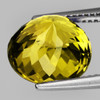 5.80 mm { 0.95 cts } Round Machine Brilliant Cut Extreme Brilliancy Intense Yellow Chrysoberyl Natural {Flawless-VVS}--AAA Grade