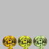5.5x4.5 mm 3 pcs { 1.91 cts } Oval Brilliant Cut Extreme Brilliancy Intense Yellow Chrysoberyl Natural {Flawless-VVS}--AAA Grade