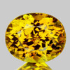 6x5 mm { 0.90 cts } Oval Machine Brilliant Cut Extreme Brilliancy AAA Golden Yellow Chrysoberyl Natural {Flawless-VVS}--AAA Grade