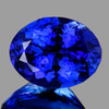 9.5x7.5 mm { 2.31 cts} Oval Brilliant Cut Extreme Brilliancy Best AAA D Block Purple Blue Tanzanite Natural {Flawless-VVS1}--Premium Grade--FREE CERTIFICATE
