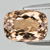 8.5x6 mm { 1.60 cts } Cushion Brilliant Cut Extreme Brilliancy Intense Peach Morganite Natural { Flawless-VVS }--AAA Grade
