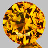 5.50 mm { 0.89 cts } Round Machine Cut Best AAA Fire Intense Golden Yellow Sapphire Natural {Flawless-VVS1}--AAA Grade