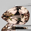 10x7 mm { 1.64 cts } Pear Brilliant Cut Extreme Brilliancy AAA Peach Morganite Natural { Flawless-VVS }--AAA Grade