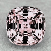 5.00 mm { 0.69 cts } Cushion Best AAA Fire Natural Pink Sapphire {Flawless-VVS}