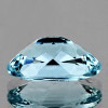 9.5x6.5 mm { 1.33 cts } Oval Brilliant Cut AAA Fire Natural Santa Maria Blue Aquamarine {Flawless-VVS}
