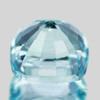 6.00 mm { 1.07 cts } Cushion AAA Fire Natural Top Blue Blue Aquamarine {Flawless-VVS}--AAA Grade