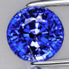 4.50 mm { 0.42 cts } Round AAA Fire Intense AAA Blue Sapphire Natural { VVS}--AAA Grade