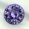 4.50 mm { 0.41 cts } Round Best AAA Fire Intense Purple Sapphire Natural { VVS }--AAA Grade