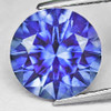 4.30 mm Round Brilliant Cut Best AAA Fire Intense Blue Sapphire Natural {Flawless-VVS}--AAA Grade