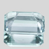 11x8 mm { 3.71 cts} Octagon Emerald Cut AAA Fire Natural Sky Blue Aquamarine {VVS}