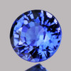 4.00 mm Round AAA Fire Natural AAA Ceylon Blue Sapphire {Flawless-VVS}