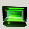 7x4 mm Baguette Emerald Cut AAA Neon Natural AAA Chrome Green Tourmaline { Flawless-VVS }