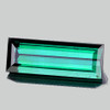 10x4 mm Baguette Emerald Cut Best AAA Neon Indicolite Blue Green Tourmaline Natural { Flawless-VVS }--AAA Grade