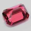 8x6 mm { 2.07 cts } Octagon Machine Emerald Cut Extreme Brilliancy Intense AAA Pink Red Rhodolite Garnet Natural (Umbalite) {Flawless-VVS1}--AAA Grade