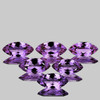 9x4.5 mm 6pcs { 4.09 cts } Marquise AAA Fire Natural Top Purple Amethyst {Flawless-VVS}