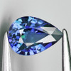 6x4 mm Pear AAA Fire Natural AAA Ceylon Blue Sapphire (Flawless-VVS}